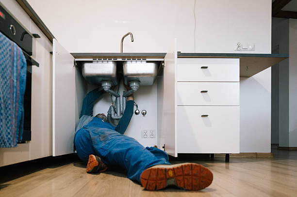 Professional Drain Cleaning technician working in Lathrop, MO